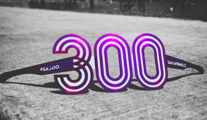 300th Birthday Glasses