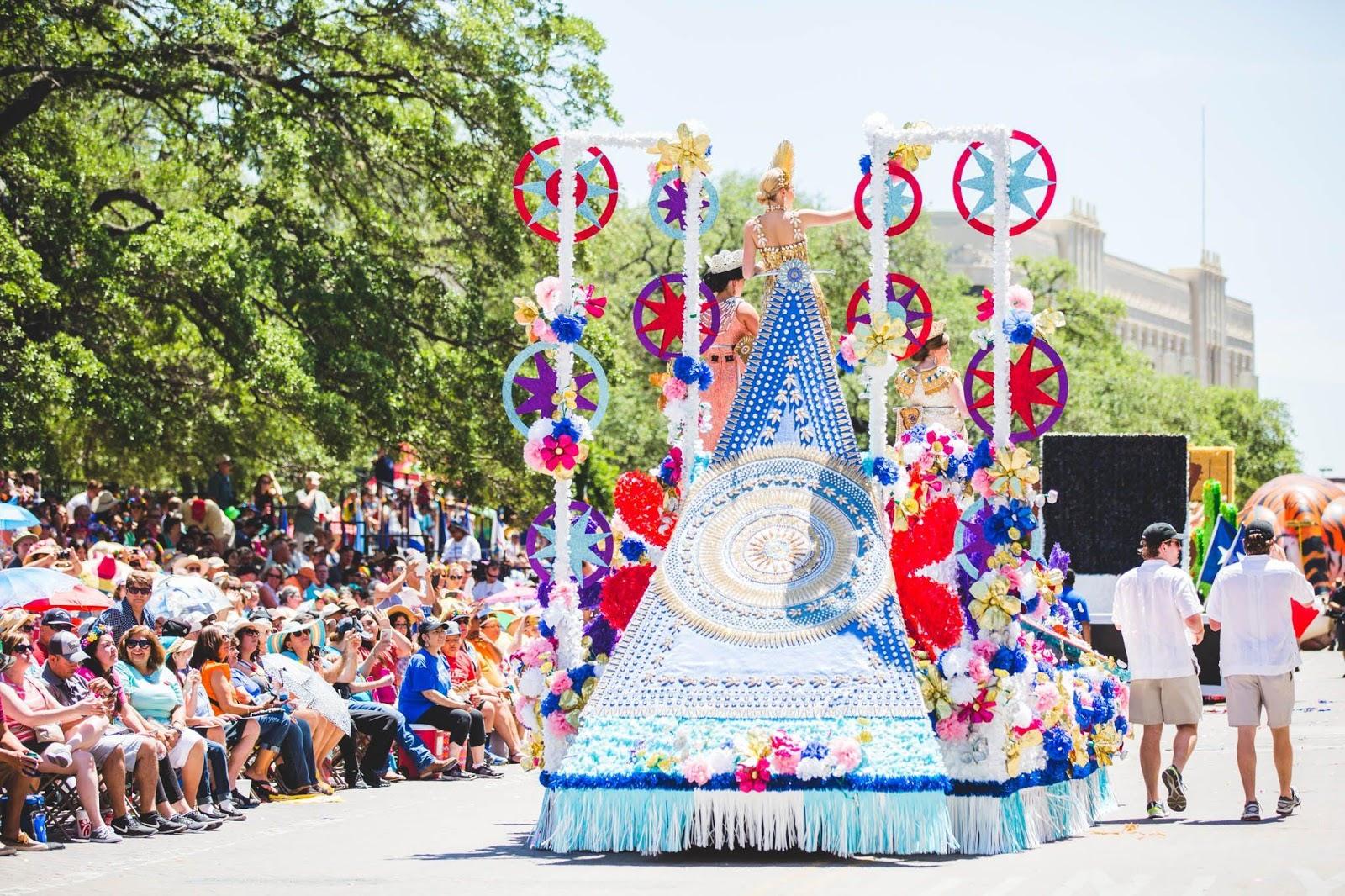 Fiesta Queen on Float